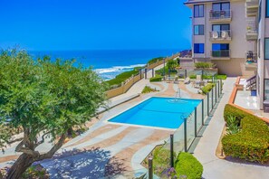 Lounge by the pool while listening to the ocean waves crash!