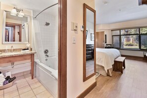 Bedroom with en-suite bathroom