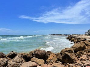 Beach access right down the street