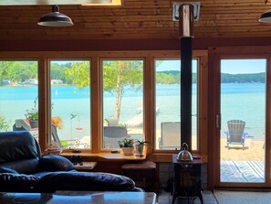 living room view