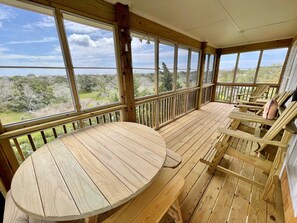 Screened Porch, Second Floor