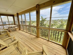 Screened Porch, Second Floor