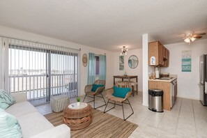 Versatile living area featuring a harmonious blend of comfort and style, ideal for both relaxation and entertaining