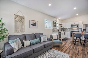 Enjoy our spacious living room to gather with your friends and family!