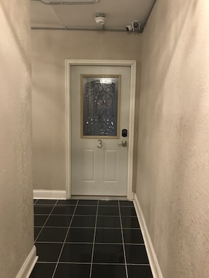 Private entry into unit 3 