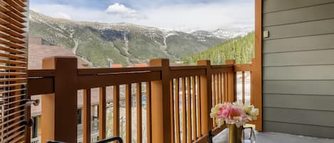 Amazing View of Sky Chutes, Gondola and Center Village at Copper Mountain Resort