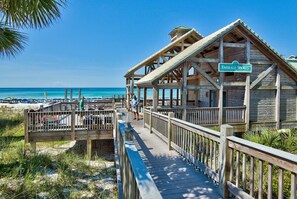 Neighborhood Private Beach, Bar, and Gazebo