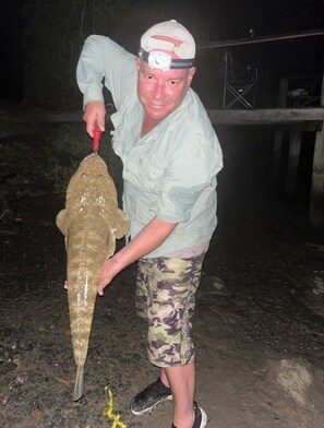 Fishing at Toogoom Retreat