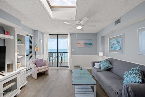 Oceanfront Living Room