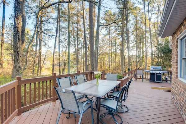 Durham Vacation Rental | 4BR | 2 Full BA | 2 Half BA | Stairs Required