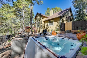 Home Exterior | Private Hot Tub