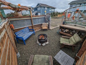 The one & only Nautical Firepit Den - only at Shore's Edge