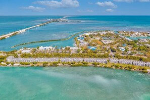 Aerial View of Duck Key in the Heart of the Florida Keys