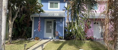 Key West style townhouses.