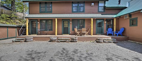 Lake Placid Vacation Rental | 3BR | 1.5BA | 980 Sq Ft | 3-Story Townhome