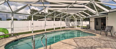 Port Charlotte Vacation Rental | 2,150 Sq Ft | 4BR | 2BA | 1 Step Required