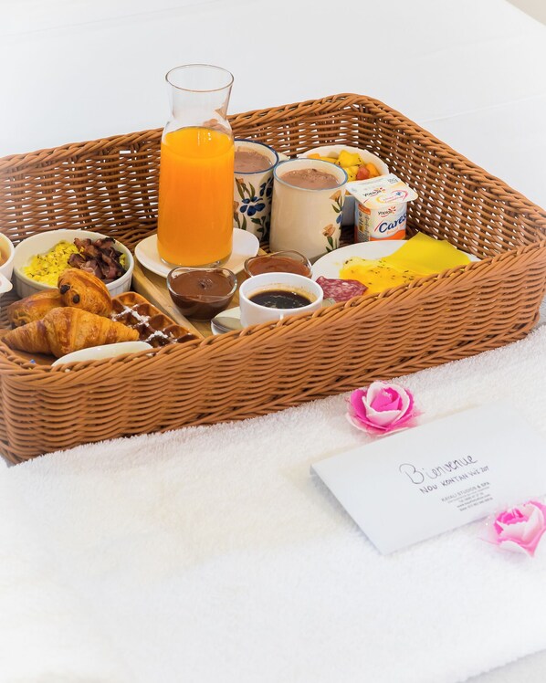 Repas de petit déjeuner