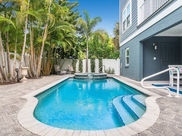 Lounge by the pool