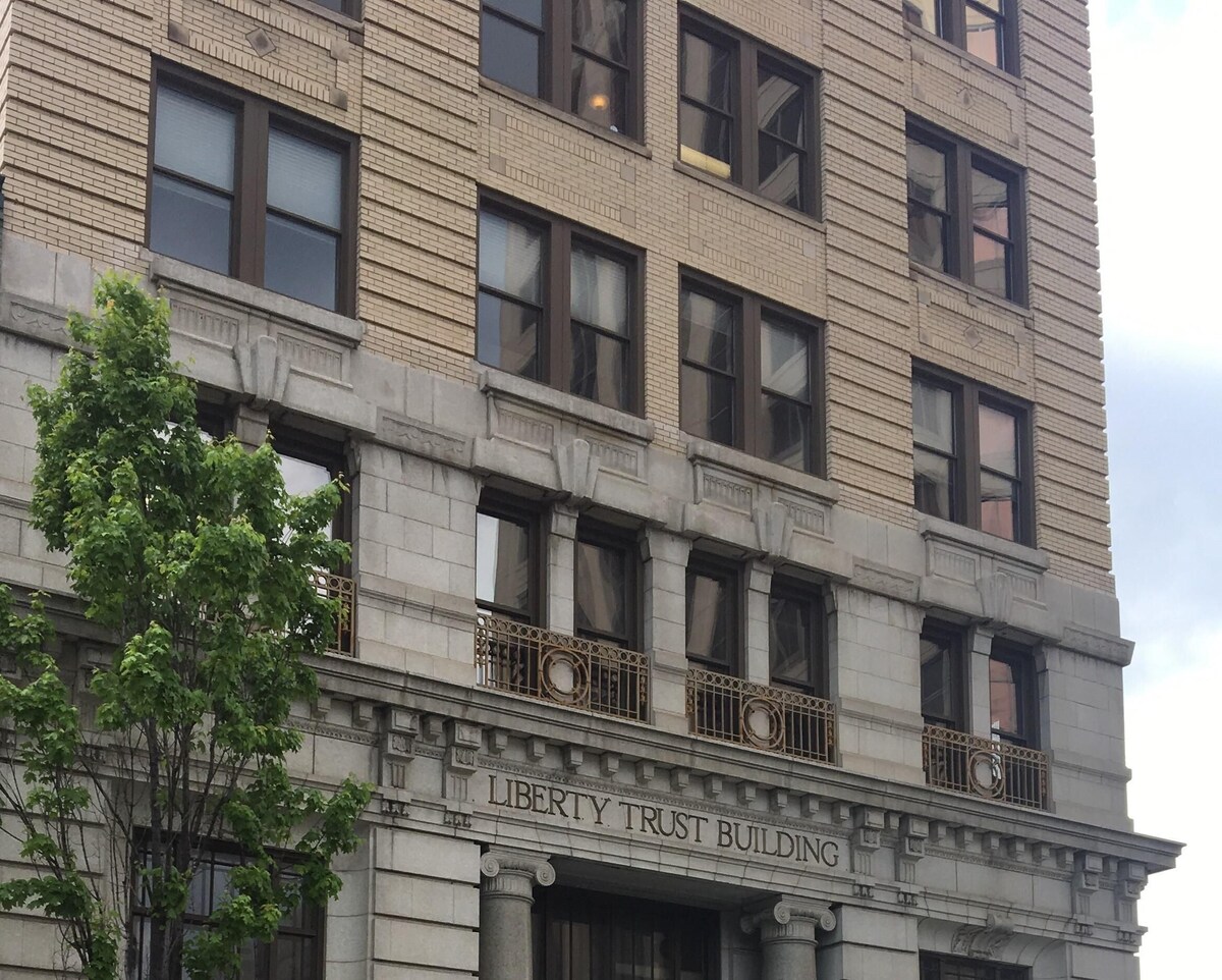 Roll-in Shower, ADA Design, Boutique Hotel in Heart of Downtown Roanoke