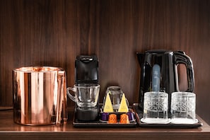 Kaffe och/eller kaffebryggare