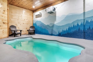 "The indoor pool and pool room are also a standout- 2 large murals cover the walls you see as soon as you walk in, mimicking the Smoky Mountains and one of the night sky on the other. It's beautiful and worth a peek and some pictures." - Keighley S.