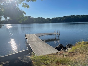 Easy access to the water - boat launch not far away.