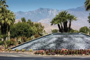 Entrance water feature
