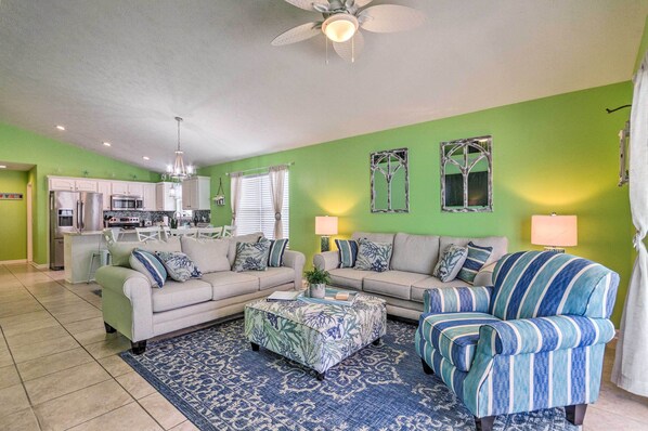 Panama City Beach Vacation Rental | 4BR | 2BA | 1,300 Sq Ft | 1 Step to Enter