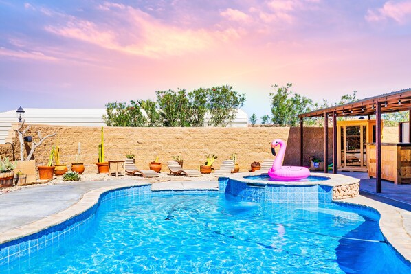 Pool and hot tub