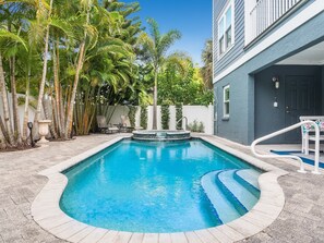 Private pool and spa