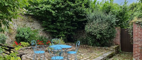 Terrasse partagée de l'immeuble