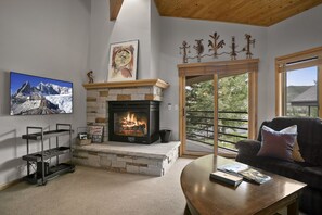 Living Room, Indoors, Furniture, Fireplace, Couch