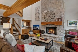Living Room, Indoors, Furniture, Fireplace, Home Decor