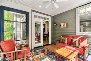 Three season porch; time to relax and enjoy!