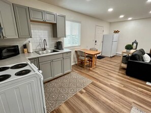 Recently updated kitchen