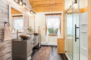 Master Bath with Double Sinks