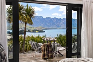 Door from bedroom onto private deck