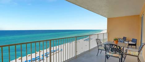 Enjoy the view from this 7th floor balcony!