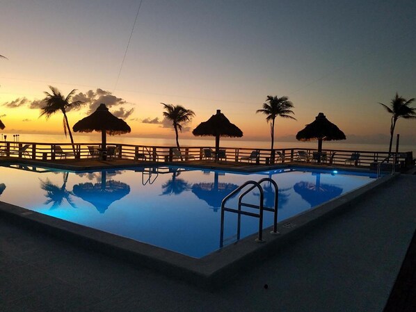 Heated pool