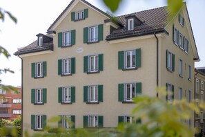 Overnatningsstedets facade