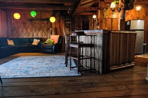 Living Area and Bar