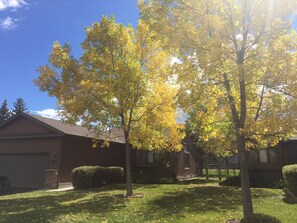 Front of house in Fall