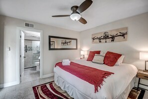 Bedroom Two with King Bed and En Suite Bathroom