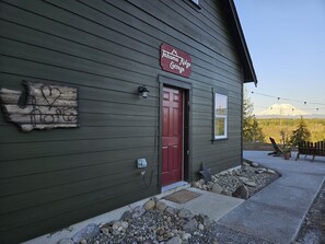 Great News! We have just added a brand new patio and sitting area!  This addition is sure to enhance your outdoor living space and provide even more opportunities for relaxation and enjoyment!