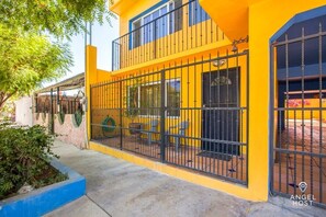 Front facade of the casita