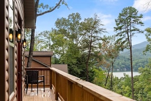 Front Porch View in summer