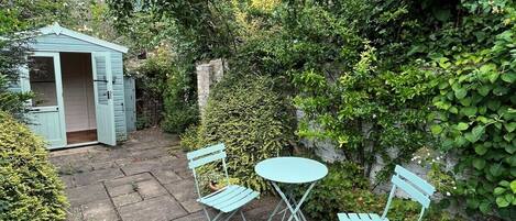 quiet and romantic private courtyard