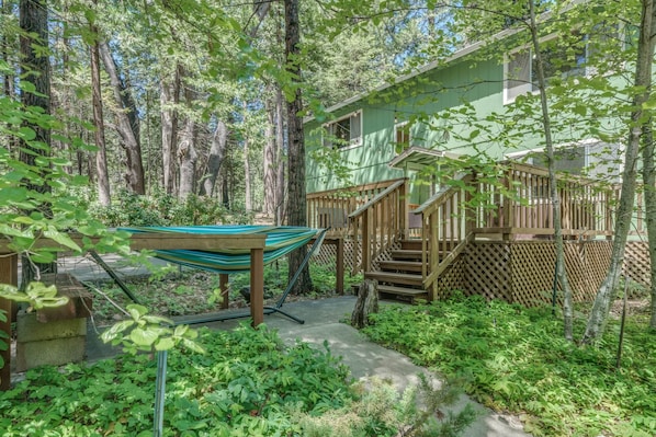 Front house and hammock
