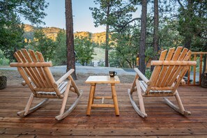 …sipping coffee as the sun crests over the majesty of Bear Mountain.