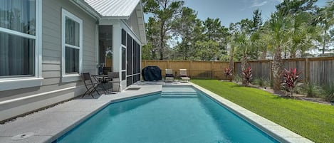 Nothing helps keep you cool like your own personal pool.